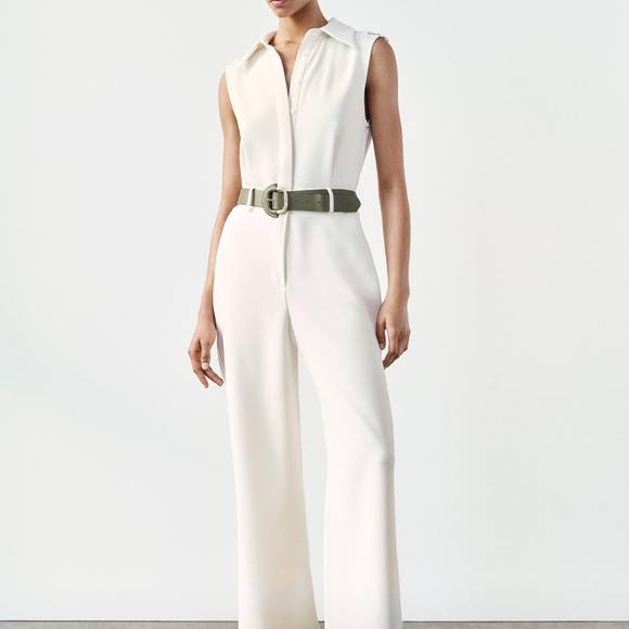 Zara jumpsuit, belt not included, new with tags - Picture 1 of 1